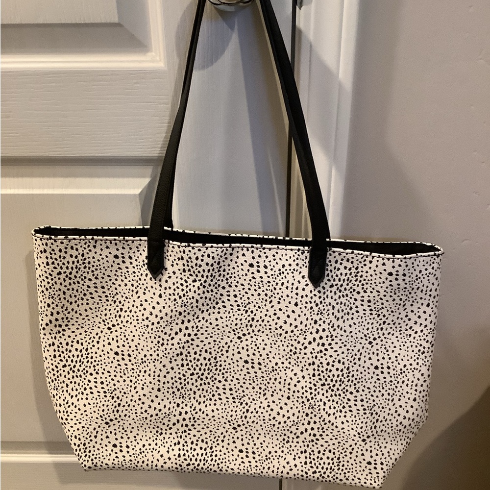 Thirty One Modern Tote & Rubie Mini - Dainty Speckles Pebble
